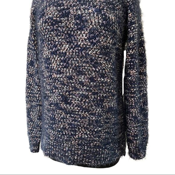 89th & Madison Eyelash Multicolor Sweater Sz M - Picture 3 of 12